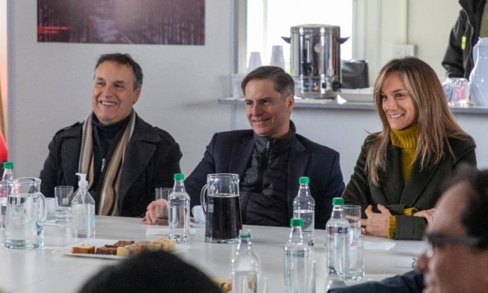 Malena Galmarini recorrió junto a autoridades del Banco Mundial y ACUMAR la megaobra Sistema Riachuelo